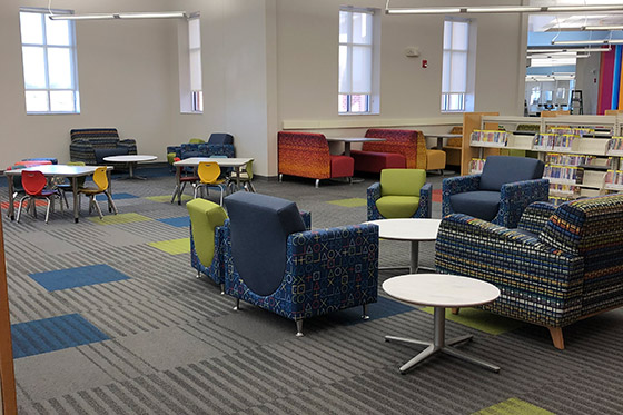 Children's room seating Area
